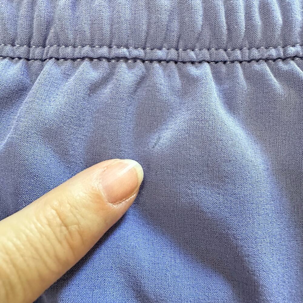Athleta Arrival Straight Leg Ankle Pants Adonis Purple Blue #586940 10 Tall NWOT - Picture 12 of 13